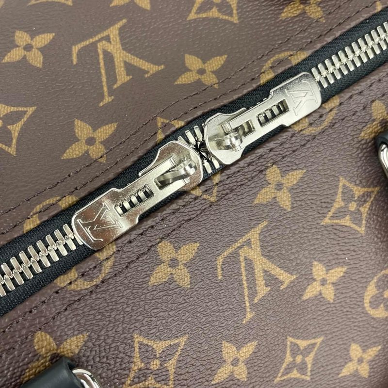 LOUIS VUITTON Monogram Macassar Keepall Bandoulière 55 - Image 5