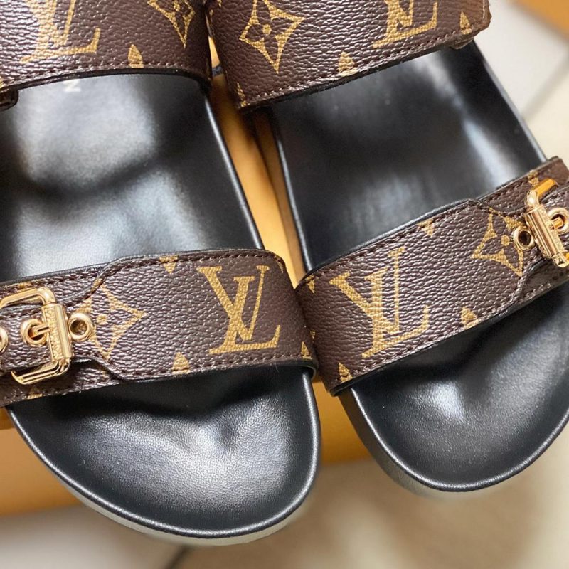 Louis Vuitton Bom Dia Flat Mule Slides Sandals - Image 4