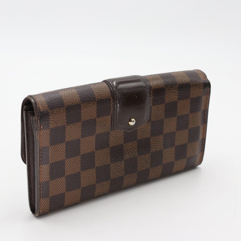 Louis Vuitton Sistina Damier Ebene GM Wallet LV-W0106P-0143 - Image 7