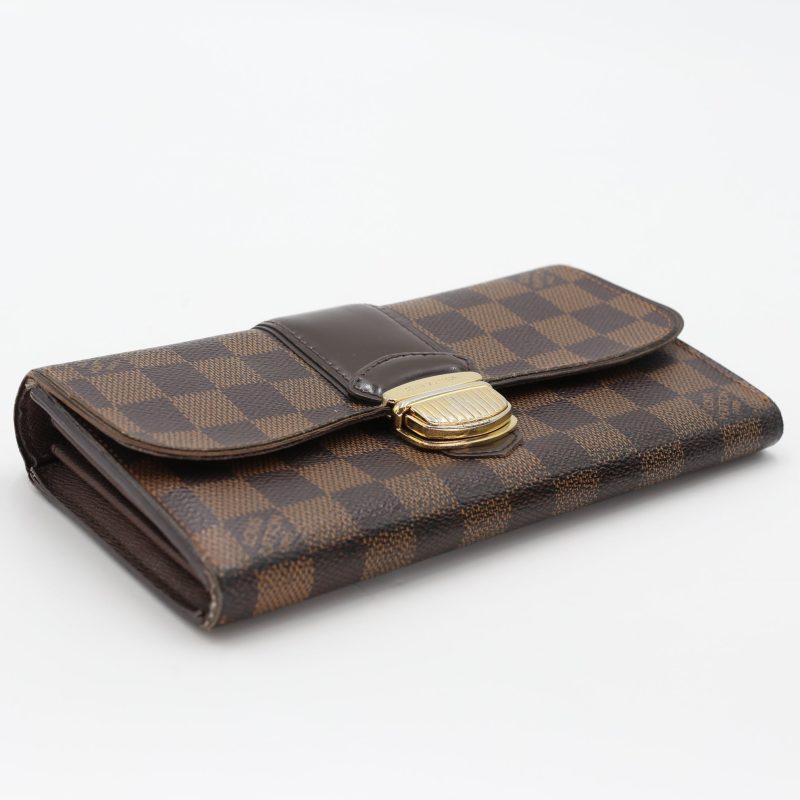 Louis Vuitton Sistina Damier Ebene GM Wallet LV-W0106P-0143 - Image 3