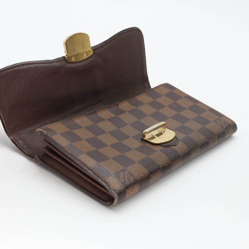Louis Vuitton Sistina Damier Ebene GM Wallet LV-W0106P-0143 - Image 4