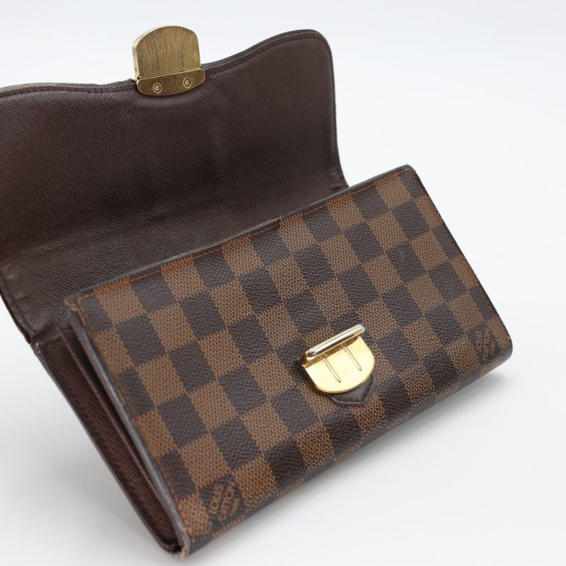 Louis Vuitton Sistina Damier Ebene GM Wallet LV-W0106P-0143 - Image 5
