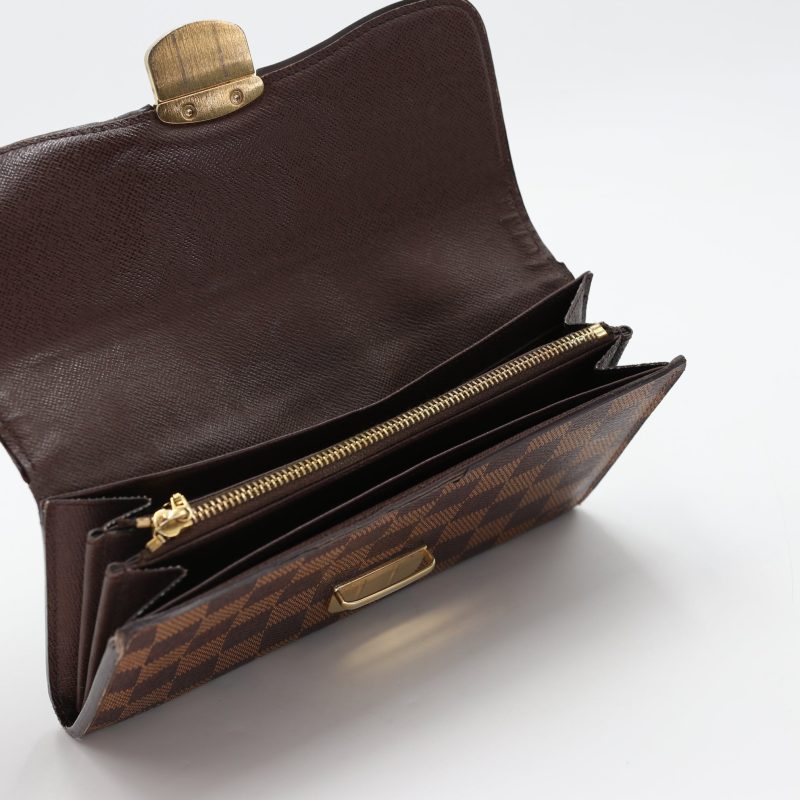 Louis Vuitton Sistina Damier Ebene GM Wallet LV-W0106P-0143 - Image 6