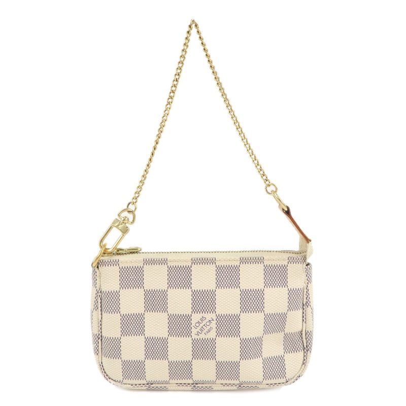 Louis Vuitton Damier Azur Mini Pochette Accessoires Pouch N58010
