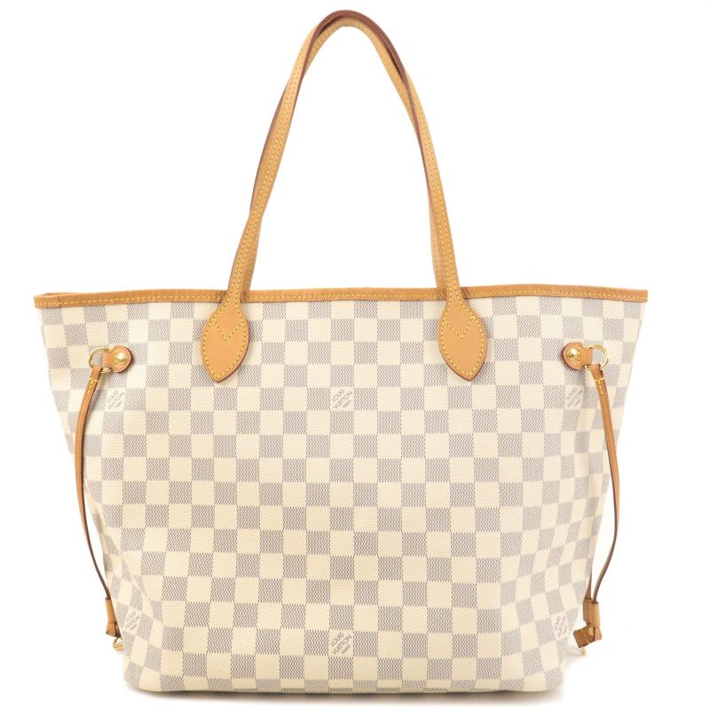 Louis Vuitton Damier Azur Neverfull MM Tote