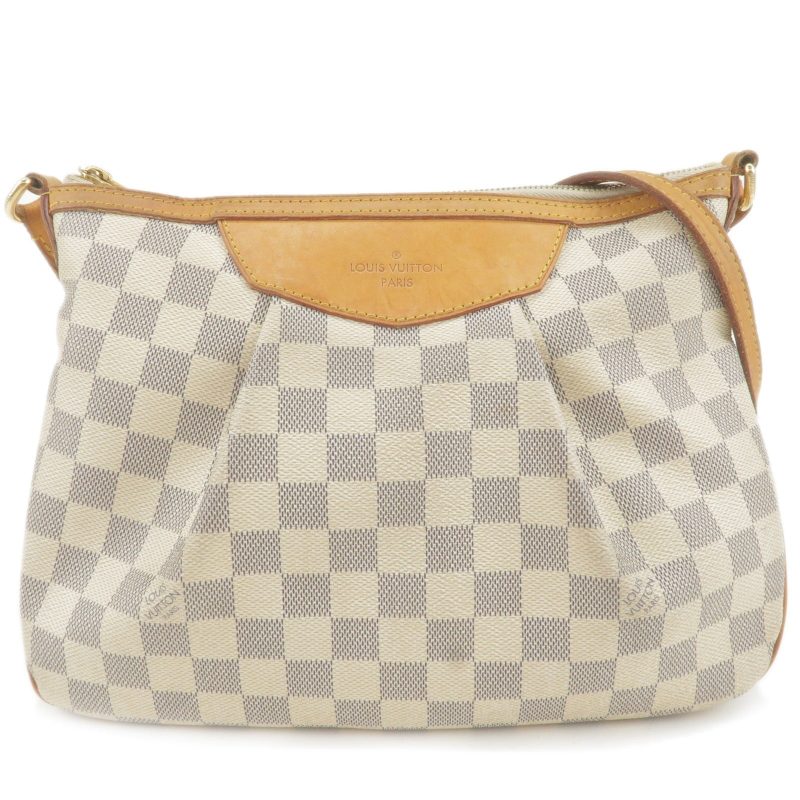 Louis Vuitton Damier Azur Siracusa MM Shoulder Bag N41112
