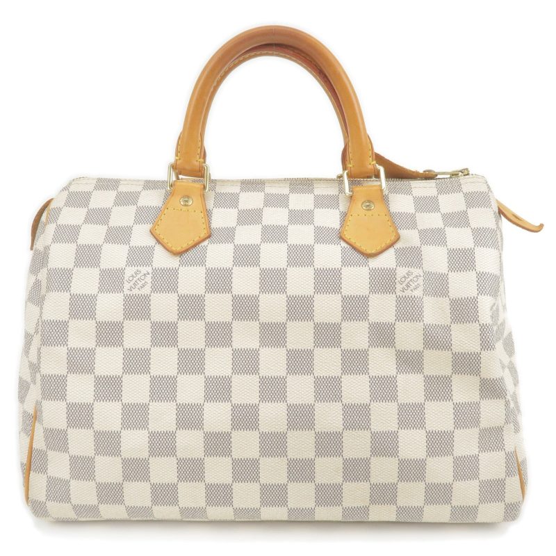 Louis Vuitton Damier Azur Speedy 30 Hand Bag Boston Bag N41533