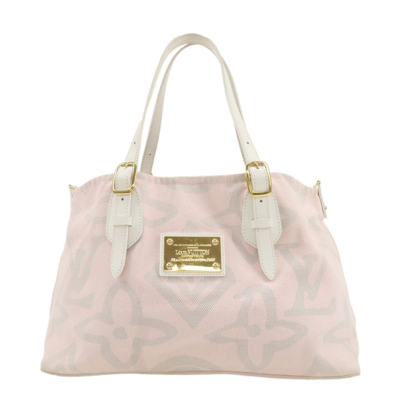 Louis Vuitton Cruise Line Tishenne PM Tote Bag Rose Pink M95672
