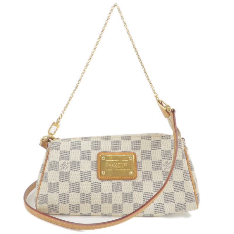 Louis Vuitton Damier Azur Eva 2Way Hand Bag Shoulder Bag N55214