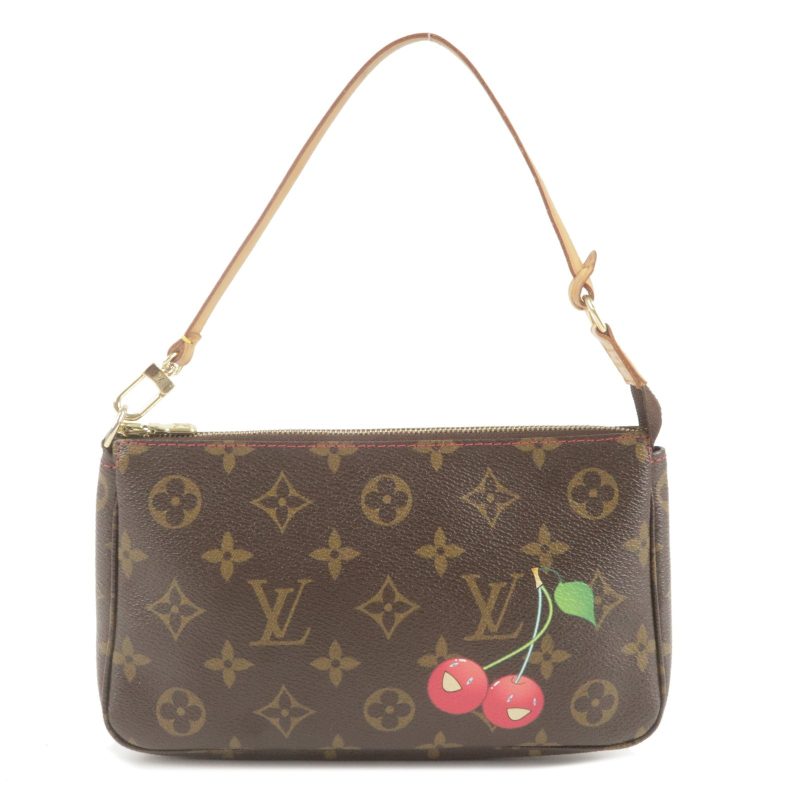 Louis Vuitton Cherry Red Monogram Empreinte Pochette