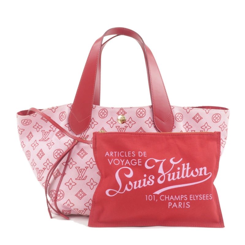 Louis Vuitton Beach Line Cabas Ipanema PM Tote Bag Pink M95982