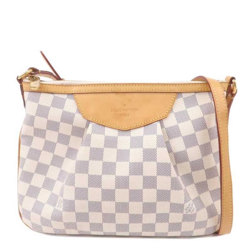 Louis Vuitton Damier Azur Siracusa PM Shoulder Bag N41113