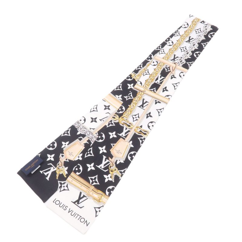 LOUIS VUITTON BandeauBB Pop Monogram Black/MulticolorM76187 Silk