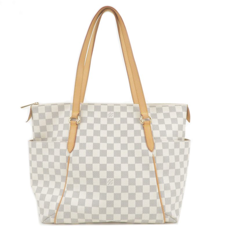 Louis Vuitton Damier Azur Tahiti Neverfull MM Tote Bag N41050