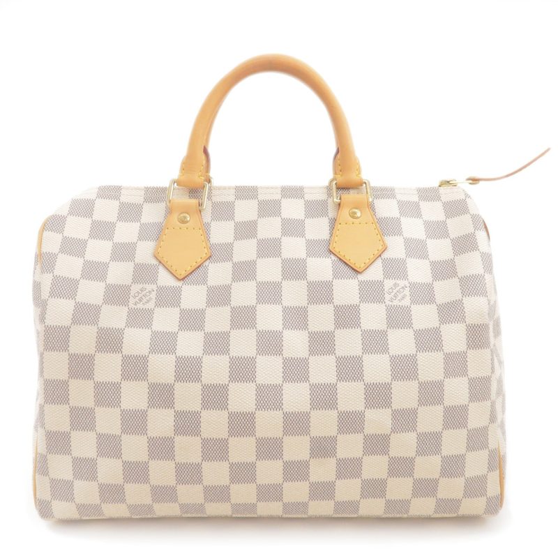 Louis Vuitton Damier Azur Speedy 30 Boston Hand Bag N41533