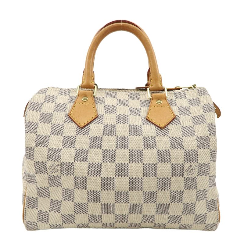 Louis Vuitton Damier Azur Speedy 25 Boston Bag Hand Bag N41534