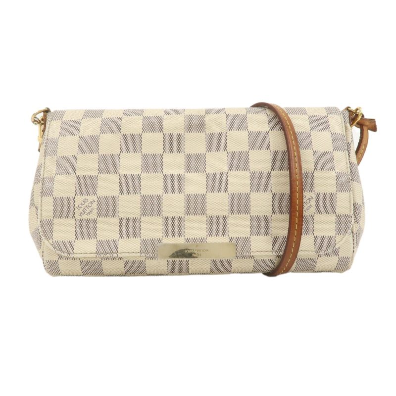 Louis Vuitton Damier Azur Favorite PM 2Way Shoulder Bag N41277