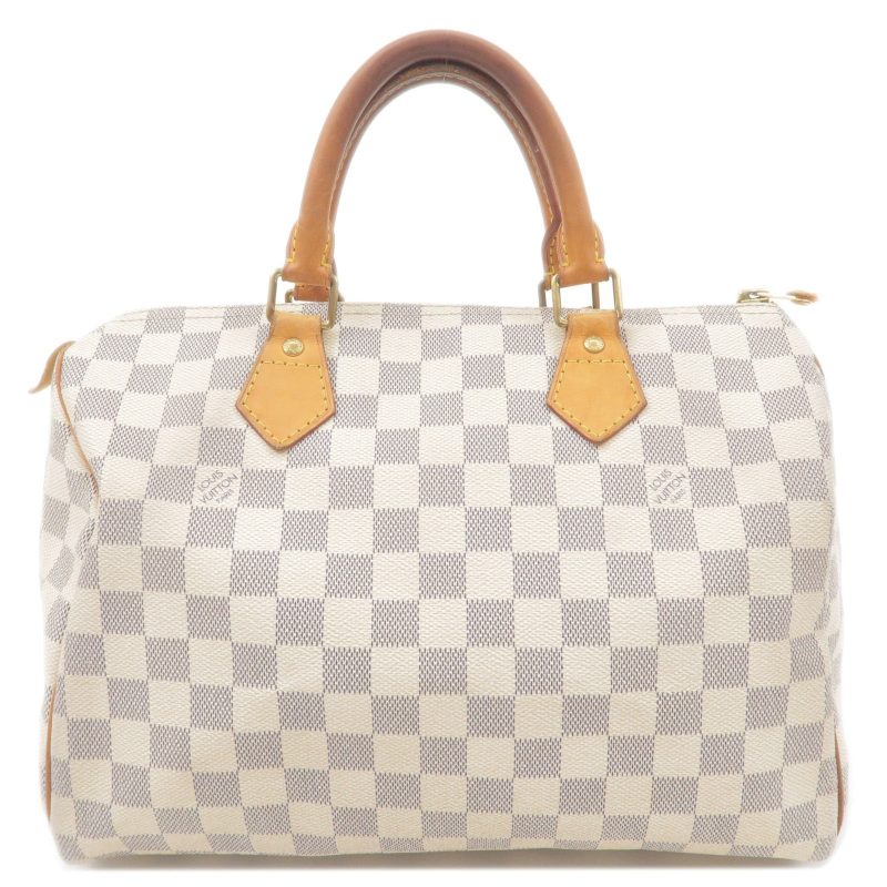 Louis Vuitton Damier Azur Speedy 30 Boston Bag N41533