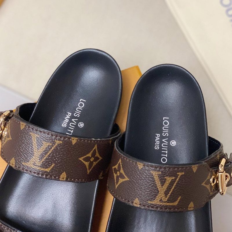 Louis Vuitton Bom Dia Flat Mule Slides Sandals - Image 2