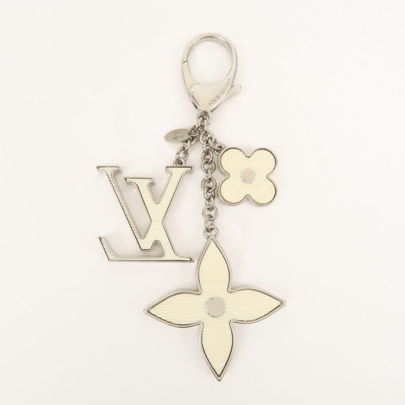 Louis Vuitton Bijoux Sac Fleur de Epi Bag Charm Silver M65085 - Image 2