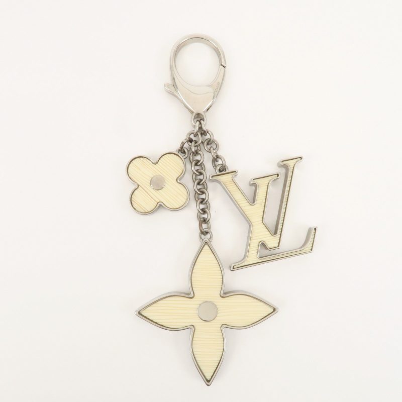 Louis Vuitton Bijoux Sac Fleur de Epi Bag Charm Silver M65085 - Image 2