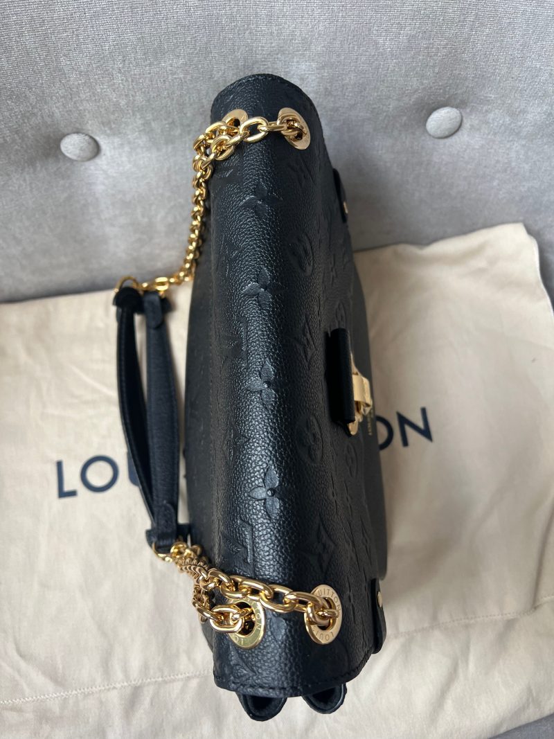 Louis Vuitton Black Empreinte Wallet on Chain Cross-Body - Image 11