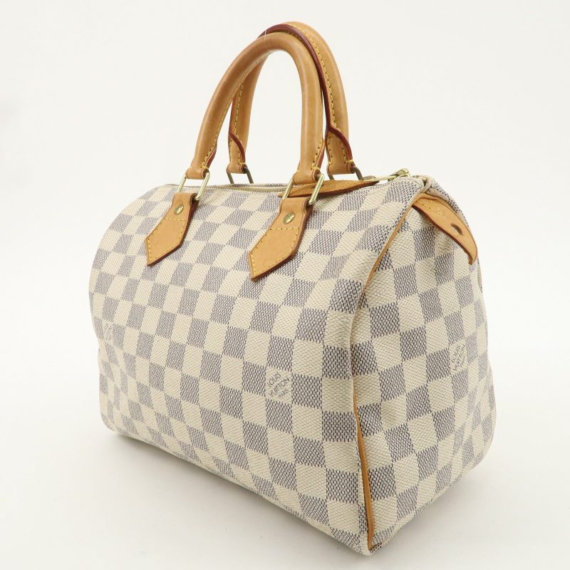Louis Vuitton Damier Azur Speedy 25 Boston Bag Hand Bag N41534 - Image 3