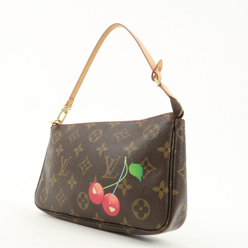 Louis Vuitton Cherry Pochette Accessoires Pouch Brown M95008 - Image 3
