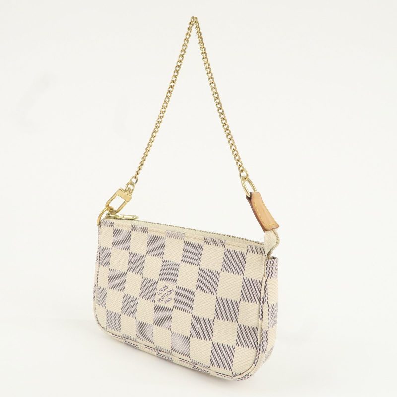 Louis Vuitton Damier Azur Mini Pochette Accessoires Pouch N58010 - Image 3