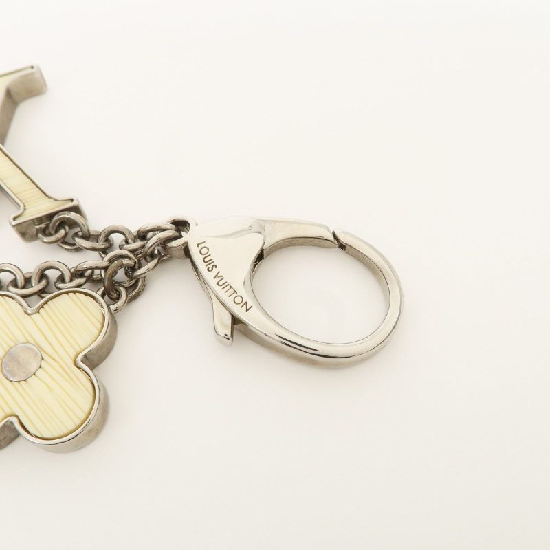 Louis Vuitton Bijoux Sac Fleur de Epi Bag Charm Silver M65085 - Image 3