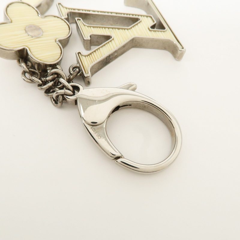 Louis Vuitton Bijoux Sac Fleur de Epi Bag Charm Silver M65085 - Image 4