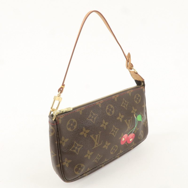 Louis Vuitton Cherry Blossom Pochette Accessoires Pouch M95008 - Image 4
