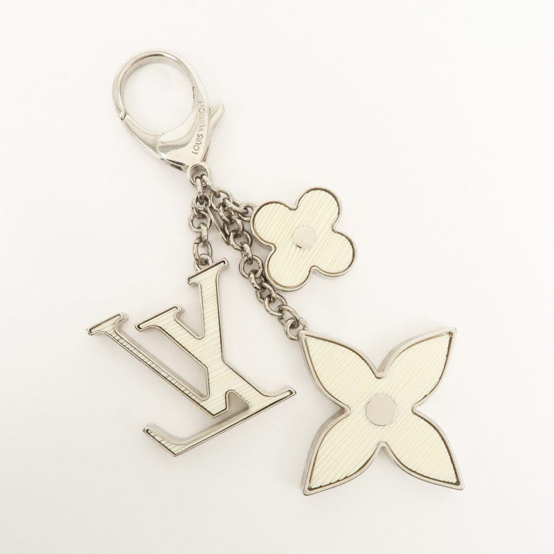 Louis Vuitton Bijoux Sac Fleur de Epi Bag Charm Silver M65085 - Image 4