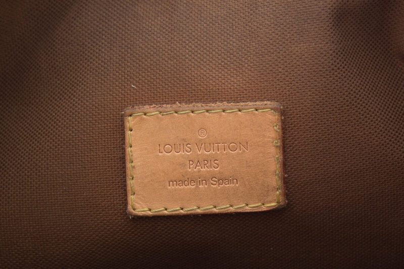 Louis Vuitton Brown Monogram Palermo PM Bag - Image 7