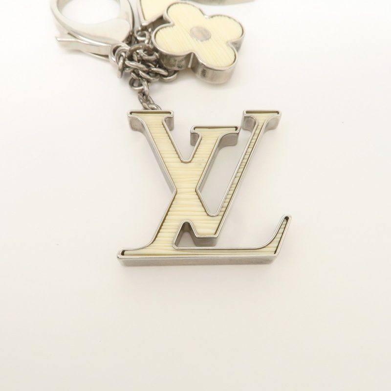 Louis Vuitton Bijoux Sac Fleur de Epi Bag Charm Silver M65085 - Image 5
