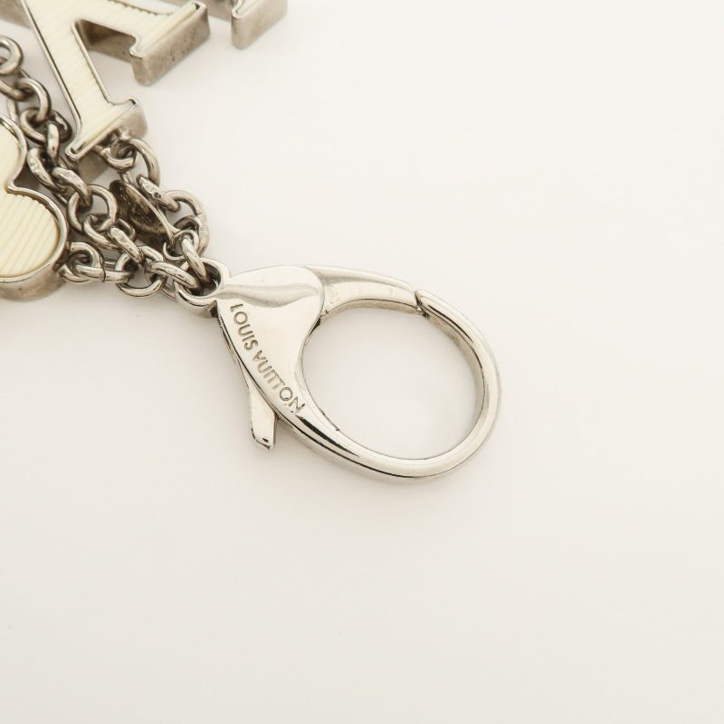 Louis Vuitton Bijoux Sac Fleur de Epi Bag Charm Silver M65085 - Image 5