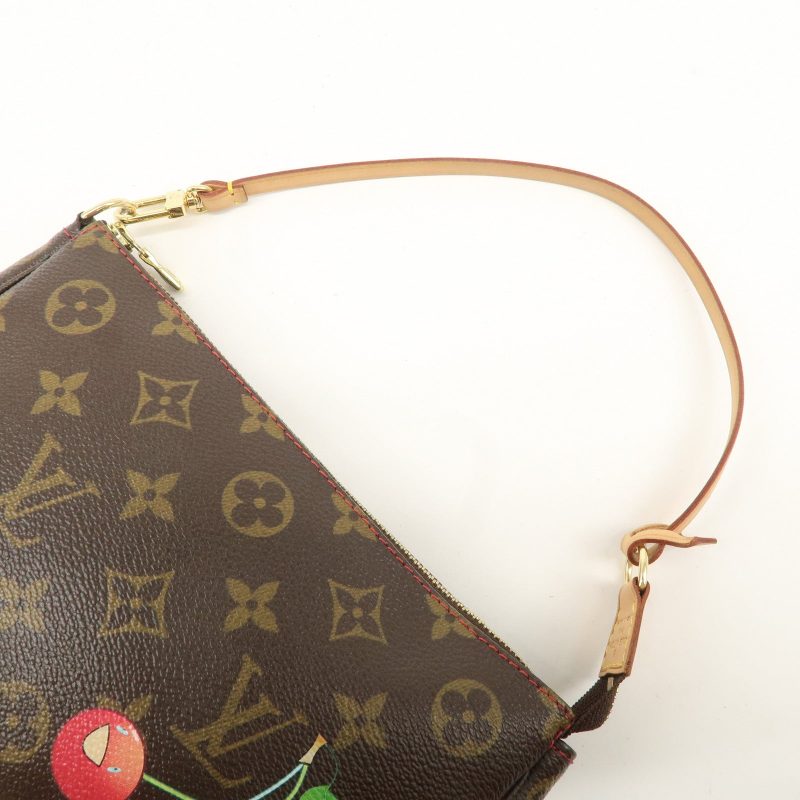 Louis Vuitton Cherry Pochette Accessoires Pouch Brown M95008 - Image 6
