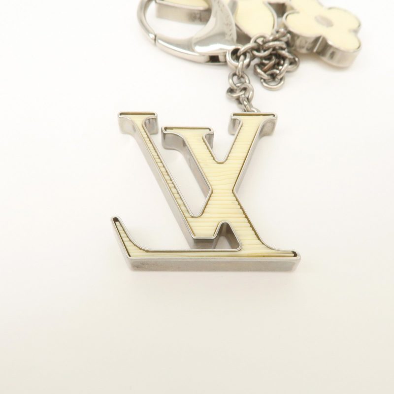 Louis Vuitton Bijoux Sac Fleur de Epi Bag Charm Silver M65085 - Image 6