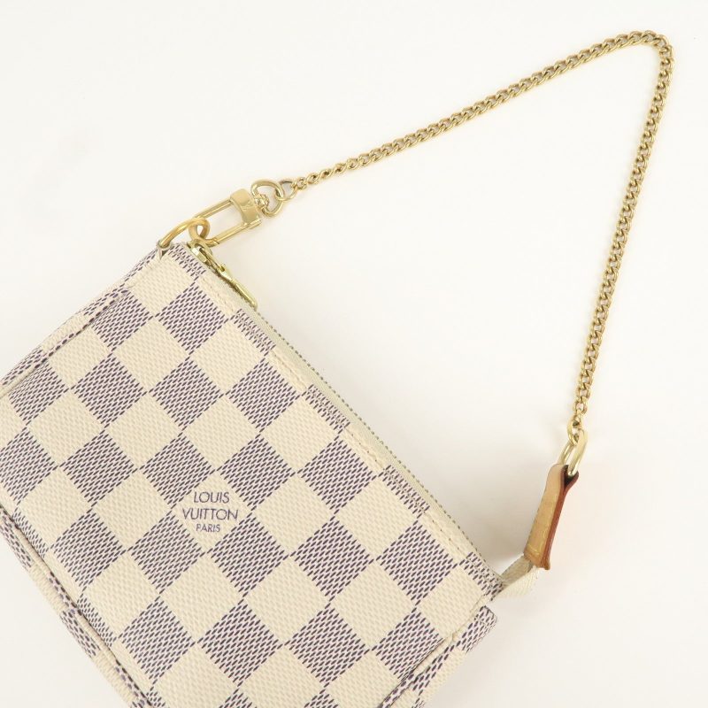 Louis Vuitton Damier Azur Mini Pochette Accessoires Pouch N58010 - Image 6