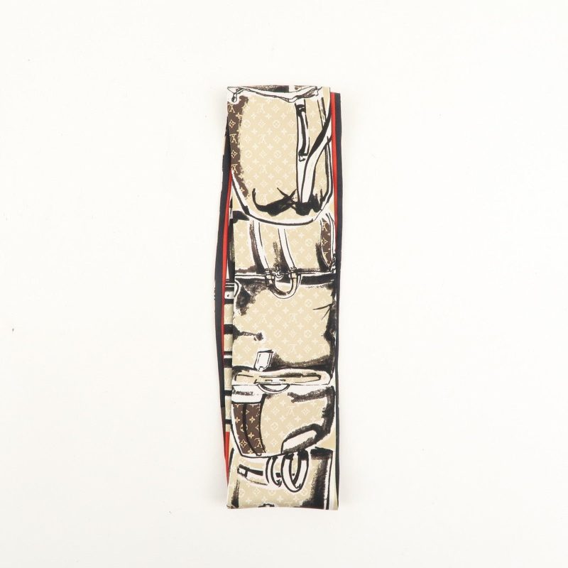 Louis Vuitton Bandeau Monogram Confidential ScarfSilk M78656 - Image 6