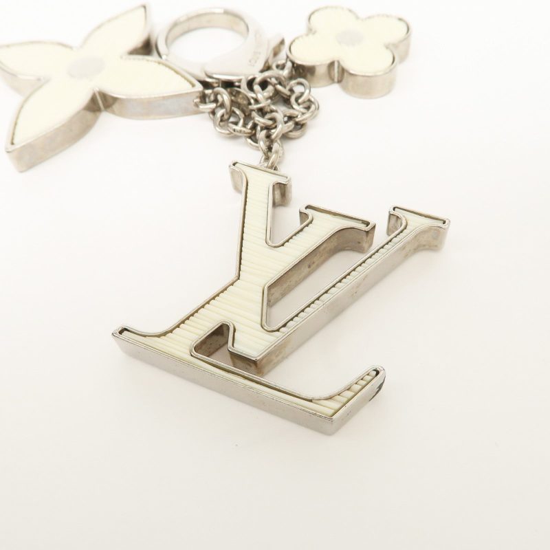Louis Vuitton Bijoux Sac Fleur de Epi Bag Charm Silver M65085 - Image 7