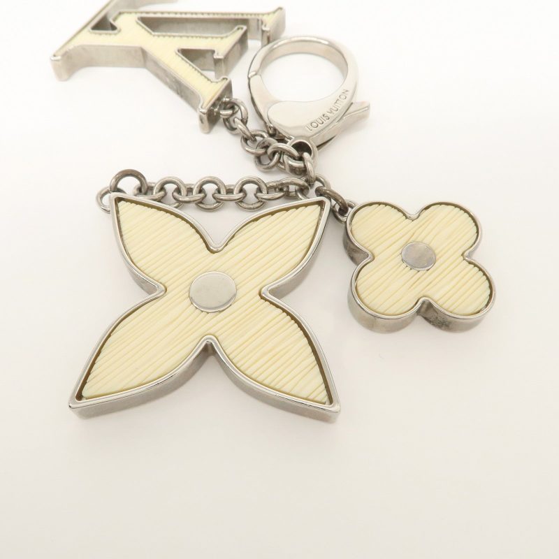 Louis Vuitton Bijoux Sac Fleur de Epi Bag Charm Silver M65085 - Image 7