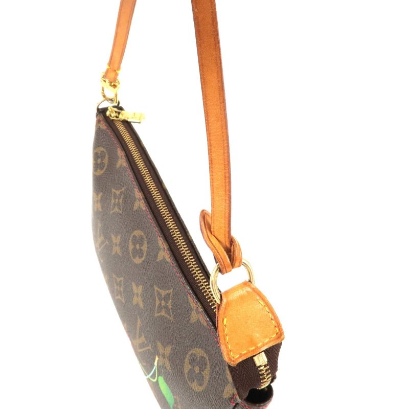 Louis Vuitton Cherry Blossom Pochette Accessoires Pouch M95008 - Image 7