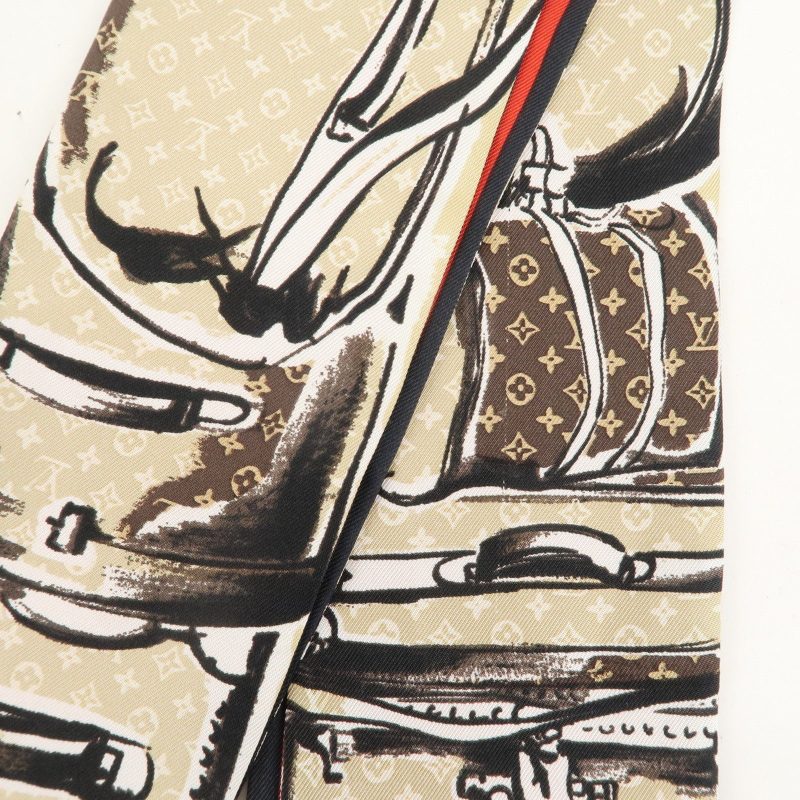 Louis Vuitton Bandeau Monogram Confidential ScarfSilk M78656 - Image 8