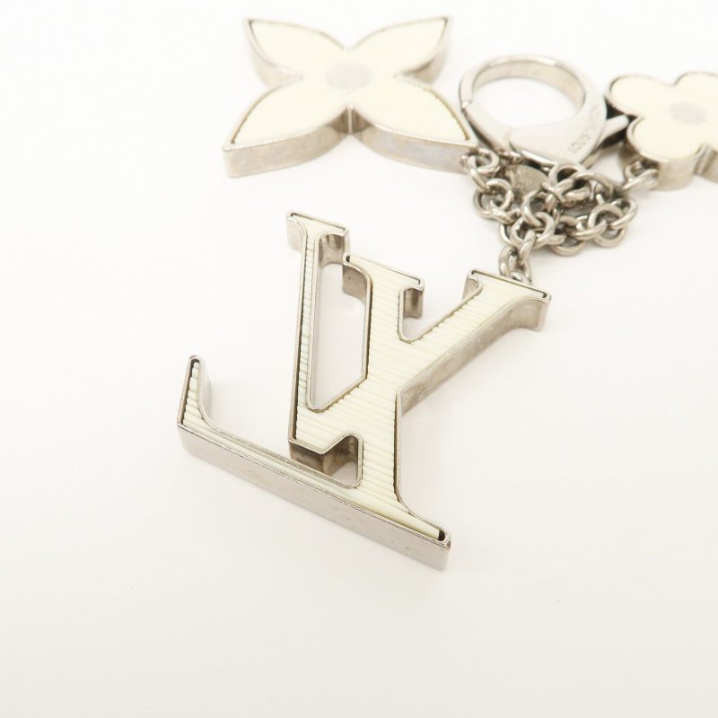 Louis Vuitton Bijoux Sac Fleur de Epi Bag Charm Silver M65085 - Image 8
