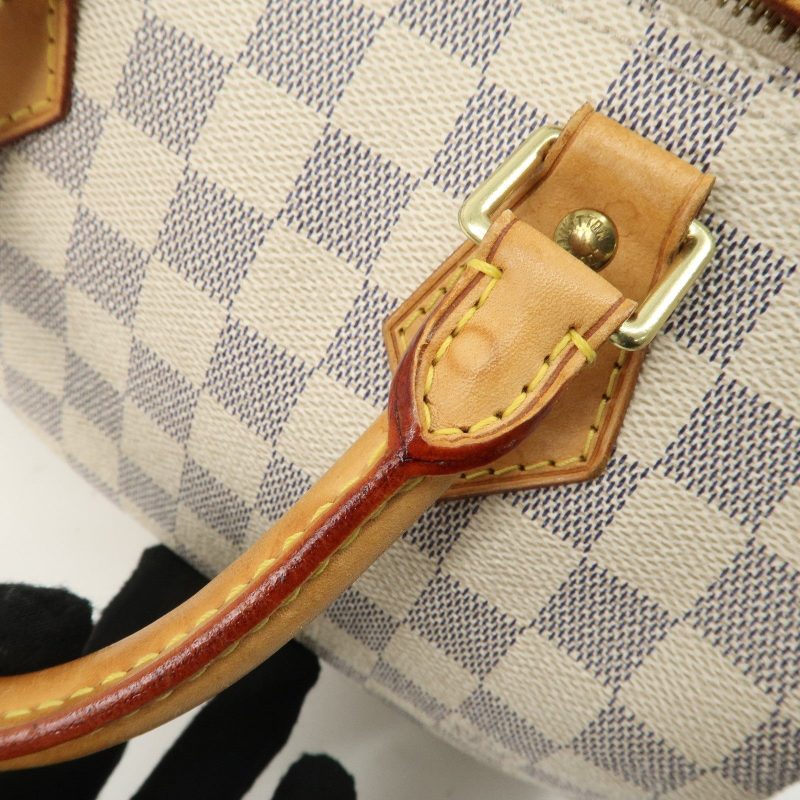 Louis Vuitton Damier Azur Speedy 25 Boston Bag Hand Bag N41534 - Image 8