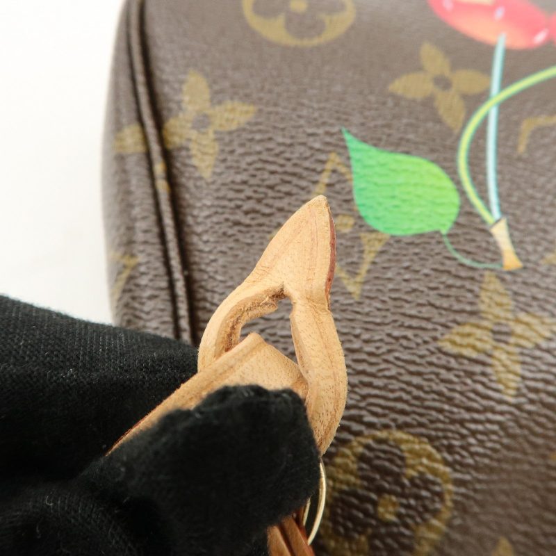 Louis Vuitton Cherry Pochette Accessoires Pouch Brown M95008 - Image 8