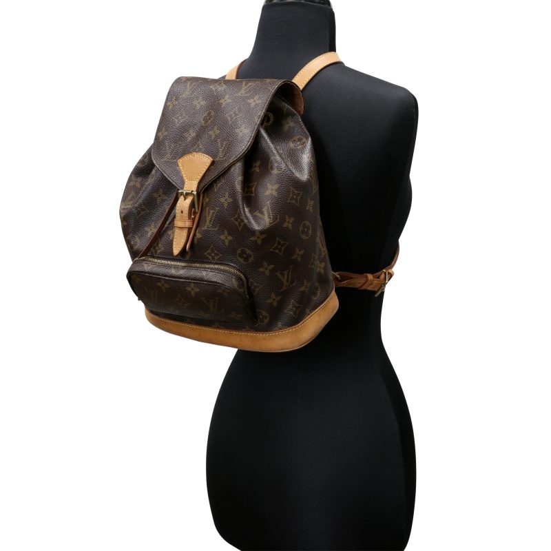 Louis Vuitton Montsouris Mini Drawstring Travel Backpack LV-B1009P-A001 - Image 10