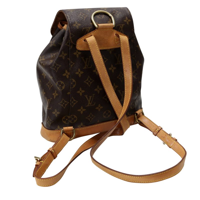 Louis Vuitton Montsouris Mini Drawstring Travel Backpack LV-B1009P-A001 - Image 3