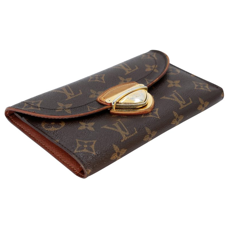 Louis Vuitton Portefeiulle Eugenie French Push-lock Wallet LV-W1020P-A002 - Image 4